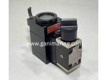 Danfoss HPR 02 indicator/transmitter unit and a control valve/block TELEX 46 231