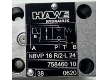 HAWE NBVP 16 R/2-L 24, 2/2-way solenoid-operated directional seated valve