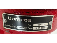 Damcos BRCF 500-B1 Hydraulic Single-Acting Balanced Rotary Actuator 160N4179