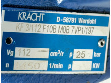 Kracht KF 3/112 F10B M0B 7VP1/197 Gear Pump