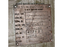 Ulstein Brattvaag CM 4185 01 Hydraulic Motor 