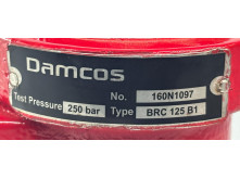 Damcos BRC-125 B1 Hydraulic double-acting balanced rotary Actuator 90o (Quarter-turn) 160N1097