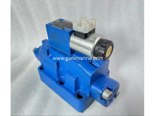 REXROTH 4WE6 JB 6X/E G24 N9K4 HYDRAULIC VALVE WITH BLOCK 4WEH 22 GB7X/6EG24N9K4