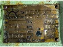 HYDROSIER PPZA 30 HYDRAULIC PUMP