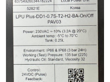 DAMCOS LPU Plus-DD1-0.7S-T2-H2-BA-On/Off (PAV03) Local Power Unit With BRC 250