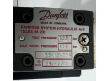 Danfoss HPR 02 indicator/transmitter unit and a control valve/block TELEX 46 231