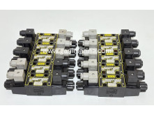 Parker D1VW4CNTWFK400 solenoid-operated hydraulic directional control valve