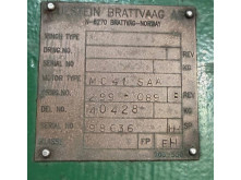Rauma Brattvaag M4185 hydraulic motor