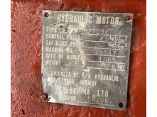 Fukushima M 2703 hydraulic motor