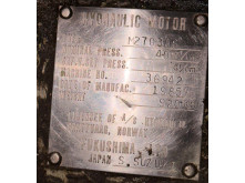  Fukushima M2703 hydraulic motor 