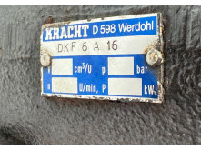 KRACHT KF 6/630 H10B N00 7DP1 HYDRAULIC GEAR PUMP