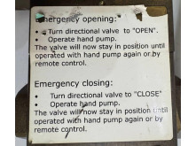 Damcos CB-HP-D-1L (E) Control Block with a Hand Pump 160G5115
