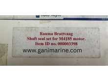 Rauma Brattvaag Shaft Seal Set for M4185 motor