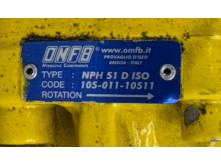OMFB NPH 51 D ISO Autocompensated One-way Cast-iron Pump
