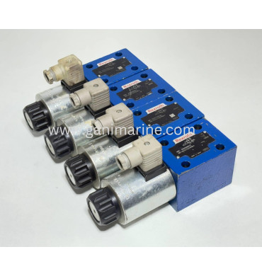 Bosch Rexroth 4WE10D33/CG24N9K4 solenoid-operated directional spool valve,