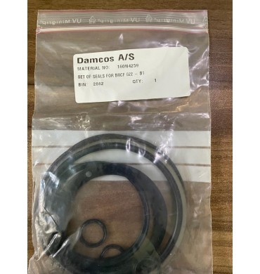 Damcos / Danfoss Brcf 022 B1 Hydraulic Balanced Rotary Actuator 1/4 (quarterturn) Packing Kit.