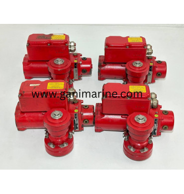 DAMCOS LPU D POWER ON/OFF 160G4182 WITH DAMCOS BRC 250 B1 HYDRAULIC ACTUATOR