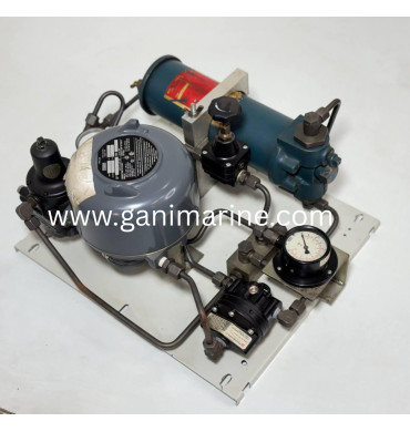 FISHER TYPE 546 HYDRAULIC CONTROL SYSTEM PANEL