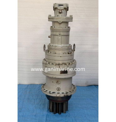 Polpack 709 T 3 F A 205 M16 Z10 5  Planetary Gearbox with Hydro Leduc MS150 B W1 L0 M1 0 0 SV F Hydraulic Motor